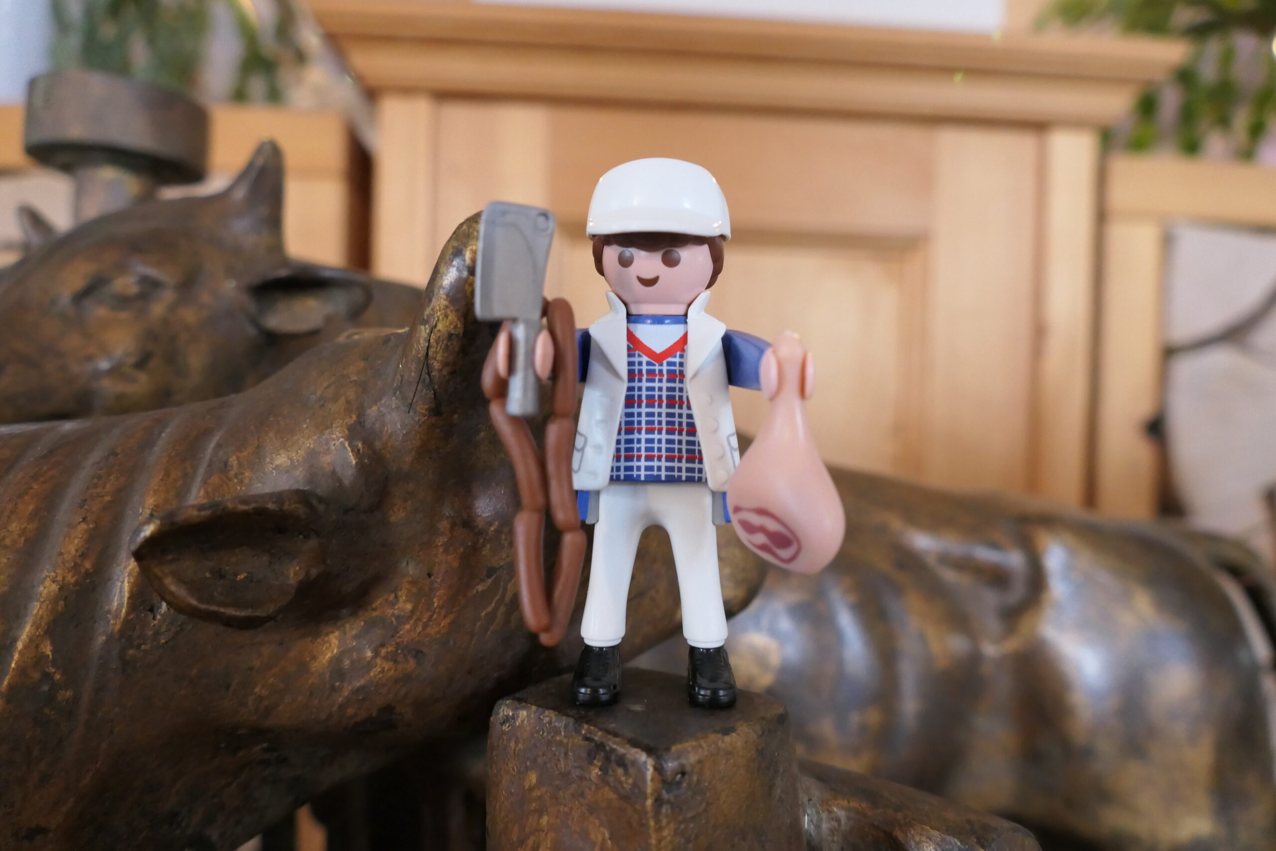 Fleischer als Playmobil-Figur: Der „kIeinste Botschafter“ des Metzgerhandwerks