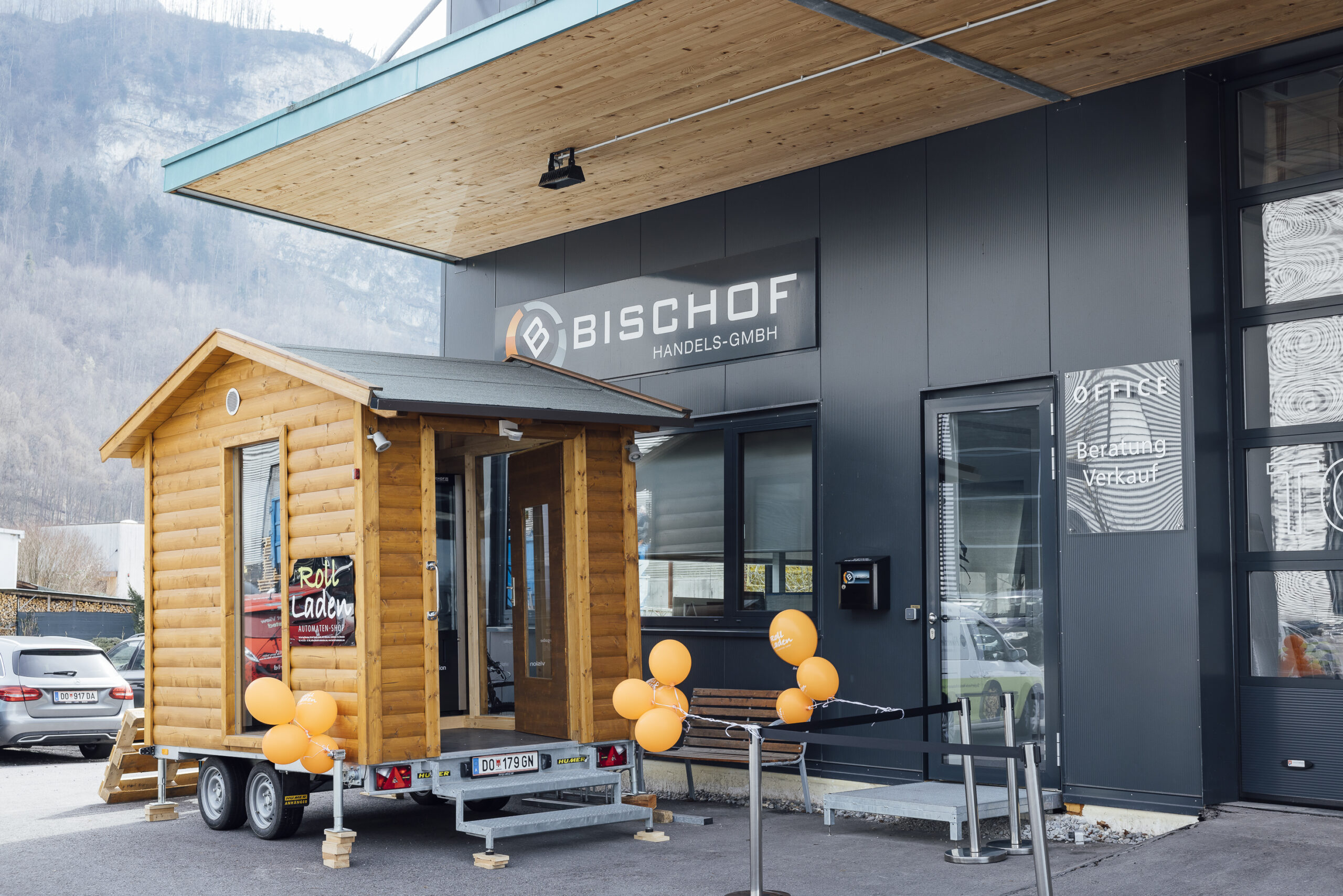 Mit den Verkaufsautomaten auf Erfolgskurs: Stefan Lässer setzt auf Automaten von Bischof