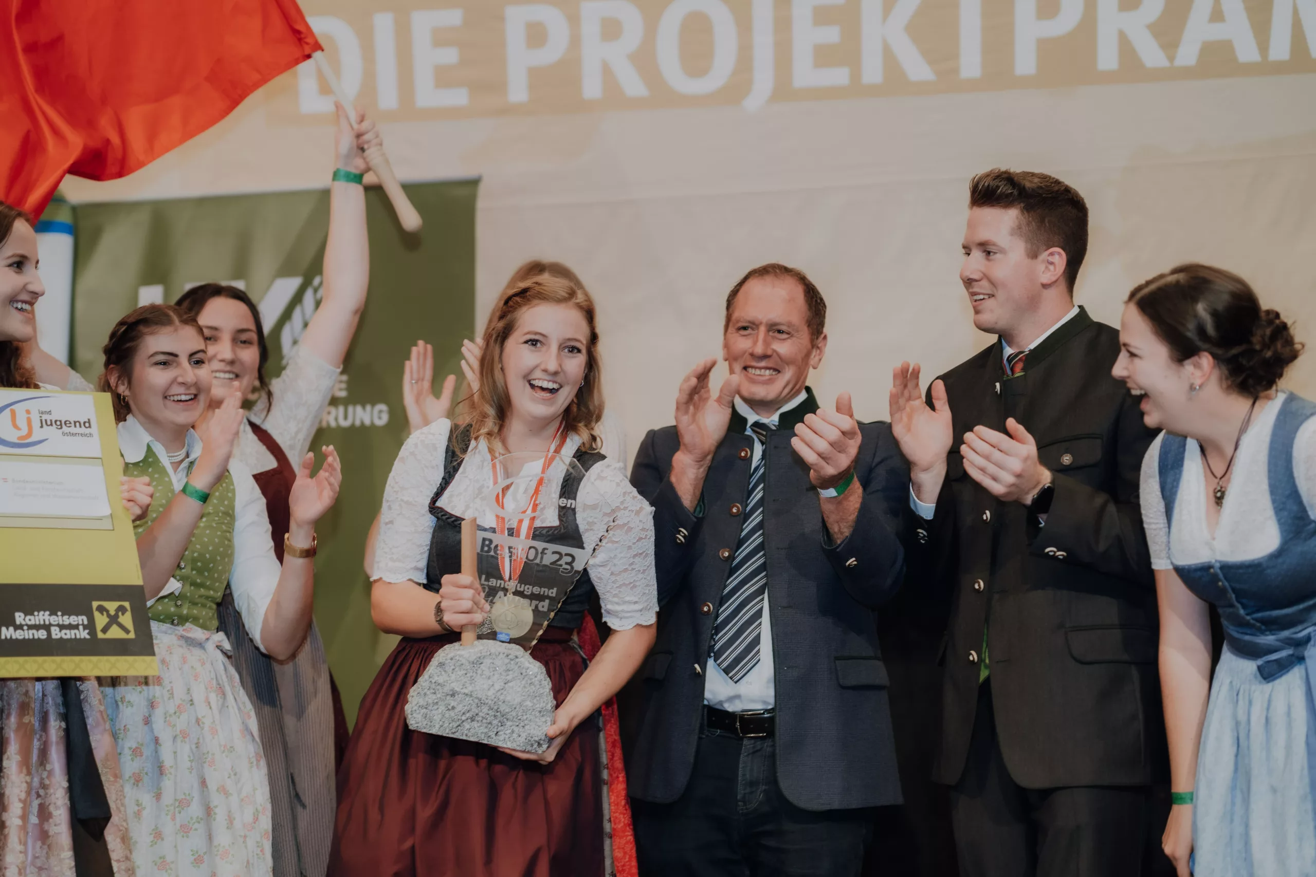 Tirol triumphiert: Landjugend-Award 2023 geht an "Londwirtschoft seng, dalem und gem"