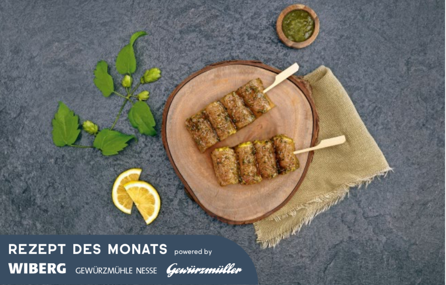 Rezept des Monats: Grillspiess Lemon Hops