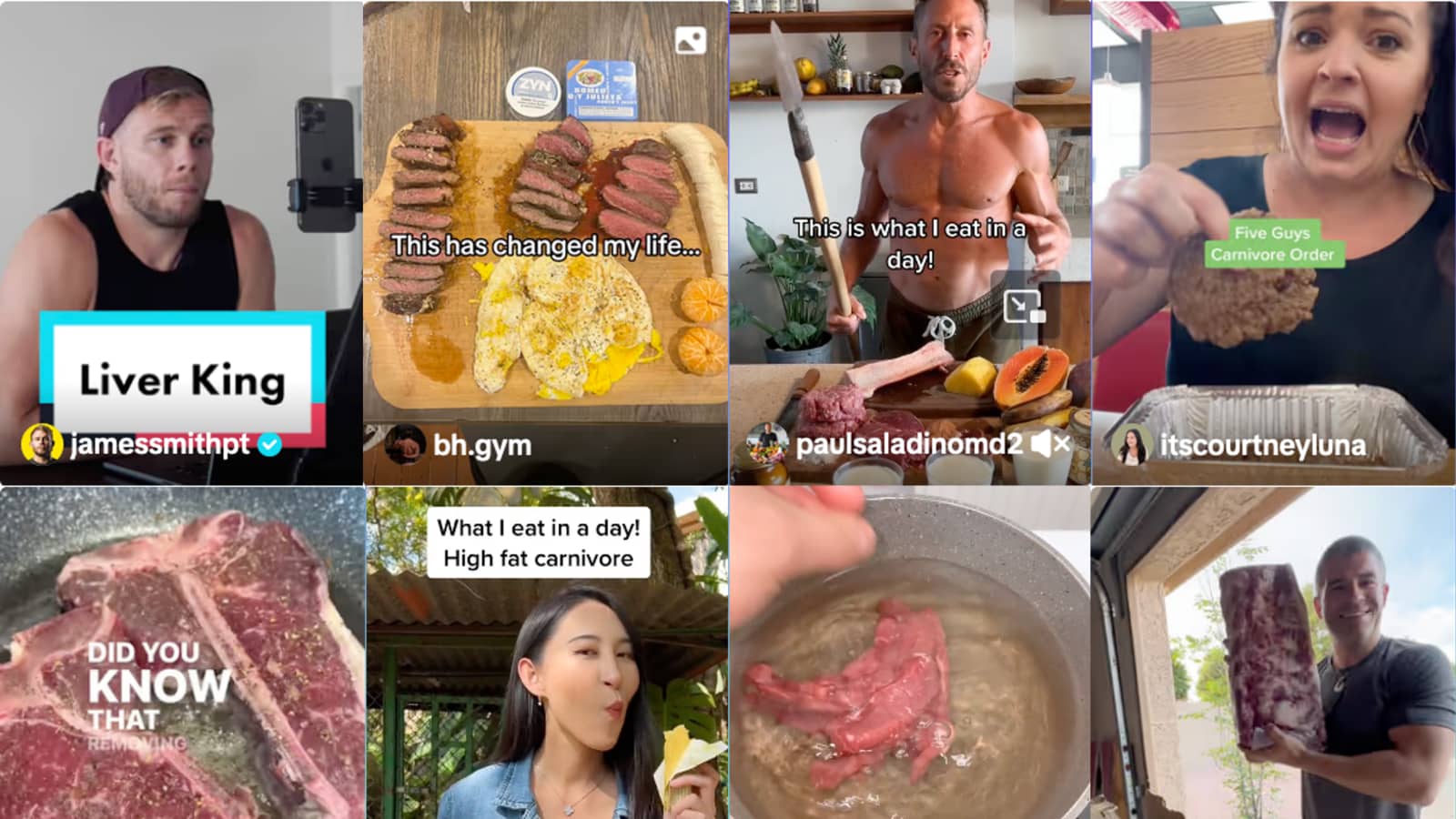 Gefährlicher Social-Media-Trend: Diät mit rohem Fleisch