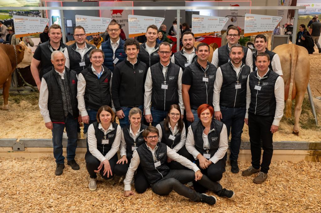Das diesjährige EUROTIER-Team der RINDERZUCHT AUSTRIA. © Penn