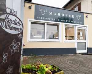 Das Fachgeschäft der Fleischerei Mahofer in St. Andrä im Sausal. © Anita Arneitz