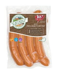 Bei Bio-Frankfurtern gab es nur 1 x die Note „gut” - und das für JA NATÜRLICH. © Beigestellt